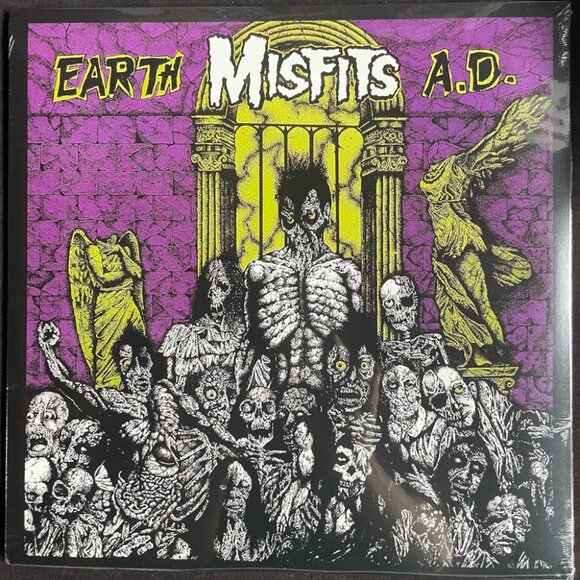 Misfits, Earth A.D. / Wolfs Blood, Vinyl, LP, Reissue, Plan 9, 2024, NEW Sealed - Picture 1 of 1